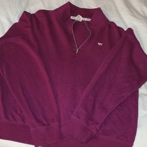 Victoria's Secret PINK half-zip pullover